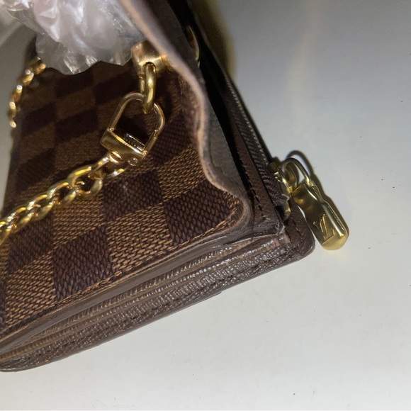 Louis Vuitton damier ebene brown wallet woc - Picture 7 of 16